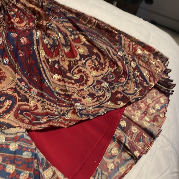 Haute hippie paisley pleated midi skirt - Picture 5 of 5